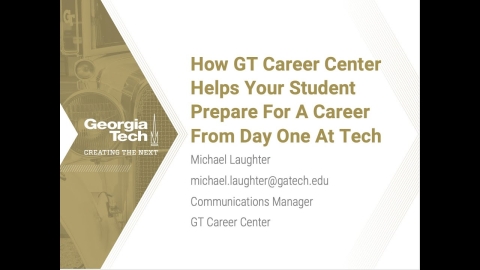 Embedded thumbnail for What&#039;s Buzzin at Georgia Tech: Career Center