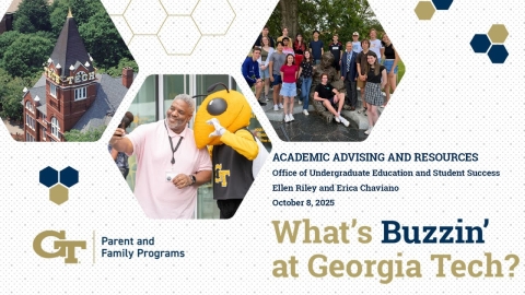 Embedded thumbnail for What&#039;s Buzzin&#039; at Georgia Tech: Academic Advising and Resources for Spring 2026 10/8/25