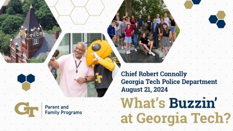 Embedded thumbnail for What&#039;s Buzzin&#039; at Georgia Tech: Chief Robert Connolly, GTPD