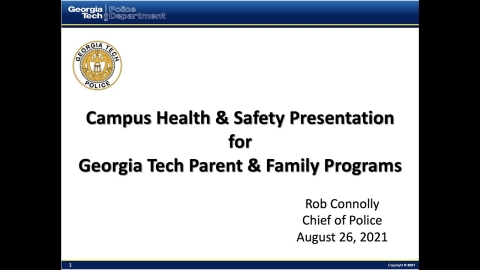 Embedded thumbnail for What&#039;s Buzzin at Georgia Tech: Campus Safety &amp; Awareness