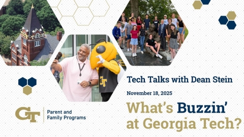 Embedded thumbnail for What&#039;s Buzzin at Georgia Tech: Tech Talks with Dean Stein 11/18/25