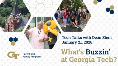 Embedded thumbnail for What's Buzzin' at Georgia Tech: Tech Talks with Dean Stein 1/21/26